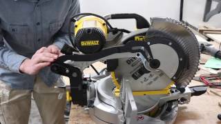 Fixing a wobbly miter saw [upl. by Ntsyrk]