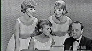 Whats My Line  The McGuire Sisters Abe Burrows panel Jul 16 1961 [upl. by Bast]