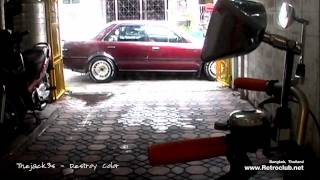 Toyota Corona ST171  Thailand  DIY Destroy color [upl. by Menon306]