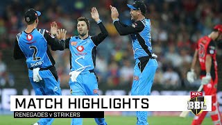 Hobart Hurricanes v Adelaide Strikers  BBL13 [upl. by Atteval]