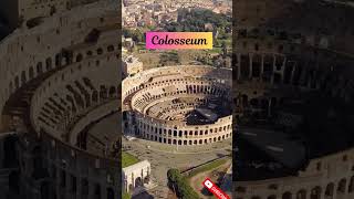 Places to visit in Italy  Rome places to visit  colosseum rome  Colosseum tour colosseum [upl. by Annahpos62]