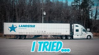 I TRIED  ROOKIE LANDSTAR BCO [upl. by Neale]