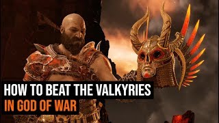 How To Beat All 9 Valkyries in God of War [upl. by Adilen]