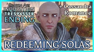 Dragon Age Inquisition ► TRESPASSER ENDING  EPILOGUE  Redeeming Solas amp Disbanding the Inquisition [upl. by Carboni]