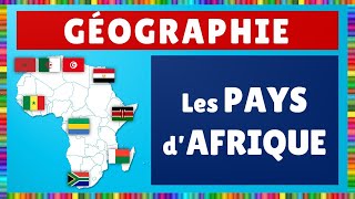 Geographie Les Pays dAfrique [upl. by Morell740]