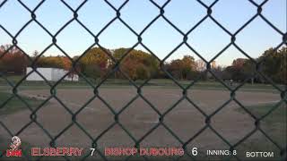 Elsberry Lady Indians v Bishop DuBourg Cavaliers Varsity Softball State Sectional Game Class 2 [upl. by Egiarc]