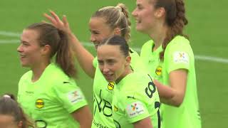 Høydepunkter Stabæk  LSKKvinner Toppserien 2024 R13 [upl. by Devlin]