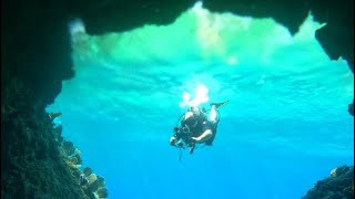 Cave dive in Cozumel Mexico [upl. by Rocker]