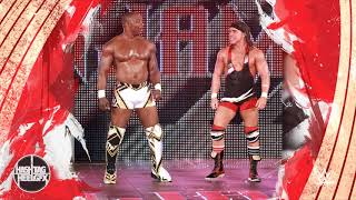 2017 Shelton Benjamin amp Chad Gable 1st amp New WWE Theme Song  quotSet It Offquot ᴴᴰ [upl. by Amjan]