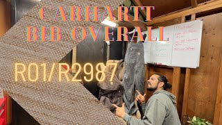 Carhartt BIB OVERALL review comparison r01r2987 [upl. by Idzik]