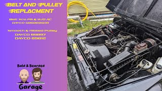 Reviving A Neglected Wrangler Belt And Pullies Replacement Tutorial [upl. by Ulyram]