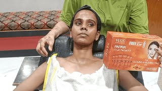 vlcc papaya fruit facial step by step kese kare [upl. by Steele]