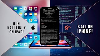 How to Run Kali Linux on iPhoneiPad without Jailbreak  Kali iOS [upl. by Enelime]