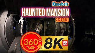 Virtual Haunted Mansion Knoebels dark ride  360 8K POV [upl. by Whitaker]