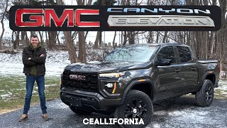 2024 GMC Canyon Elevation  Dont Buy The Tacoma Yet  Walkaround Review and Test Drive [upl. by Ydnac201]