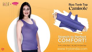 Riza Collection of Camisoles  Tank top For women [upl. by Eiboh]