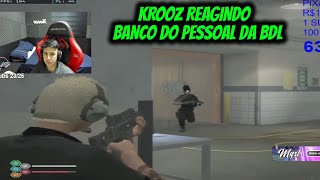 KROOZ REAGINDO BANCO DO PESSOAL DA BDL [upl. by Otilopih]