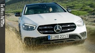 The new MercedesBenz EClass AllTerrain  Road amp Trail Driving Interior Exterior [upl. by Lunna]