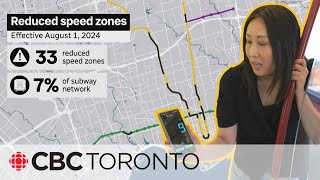 Why does Torontos subway system have slow zones [upl. by Yrrag]