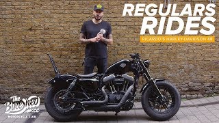 Regulars Rides Ricardos HarleyDavidson Sportster FortyEight [upl. by Jona]