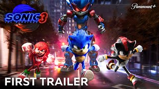 Sonic The Hedgehog 3 – First Trailer 2024 Paramount Pictures [upl. by Sheffie949]