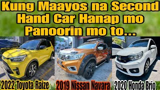 Kung Maayos na Second Hand Car Hanap mo Panoorin mo to  Used Car for Sale [upl. by Harias]