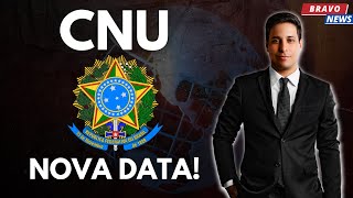 Nova Data para o Concurso Nacional Unificado CNU [upl. by Ethbun]