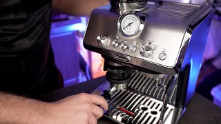 DeLonghi Coffee Machine Unboxing amp First Use [upl. by Sarajane901]