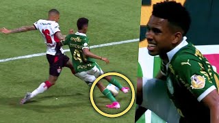 GRAVE VEJA O MOMENTO DA LESÃO DO ESTÊVÃO EM Palmeiras x Vitória [upl. by Anihs56]