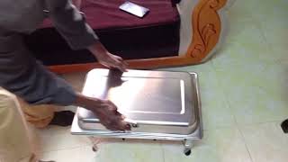 UNBOXING MY CHAFING DISHLizmuOfficial [upl. by Sophy]