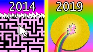 Evolution of iO Games 20142019 [upl. by Herwig203]