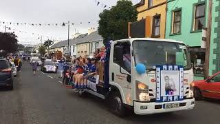 Glenties Harvest Fair Parade 2018 [upl. by Anillehs]