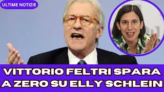 VITTORIO FELTRI SPARA A ZERO SU ELLY SCHLEIN [upl. by Aliekat740]