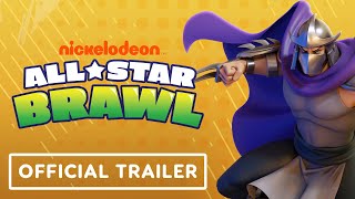 Nickelodeon AllStar Brawl  Official Shredder Reveal Trailer [upl. by Ledda]