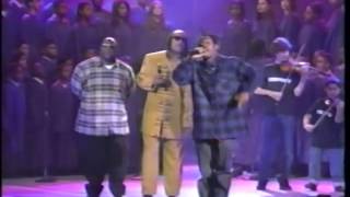 Coolio ft LV amp Stevie Wonder quotGangstas Paradisequot Live Billboard Awards 1995 [upl. by Nebe]