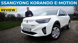 SsangYong Korando eMotion 2022 review English  Better than a electric Kia or Hyundai [upl. by Jemimah]