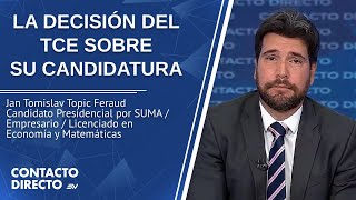 Entrevista con Jan Topic Feraud  Candidato Presidencial por SUMA  Contacto Directo  Ecuavisa [upl. by Jd]