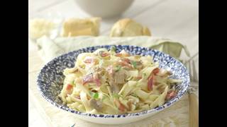 Ham and Mushroom Tagliatelle short [upl. by Edge]