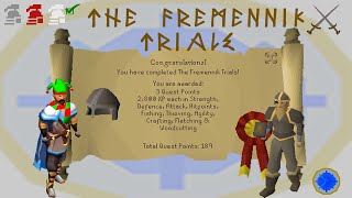 OSRS The Fremennik Trials Quest Guide  Ironman Approved [upl. by Odlaw991]