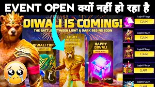 LIGHT VS DARK EVENT COMPLETE KAISE KARE FREE FIRE DIWALI EVENT  LIGHT VS DARK EVENT OPEN PROBLEM [upl. by Cristie]