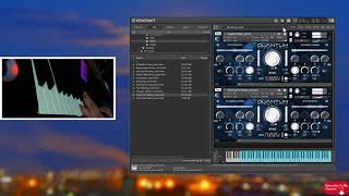 Emergence Audio  QUANTUM STEEL TONGUE KONTAKT Demo Sound  Korg m50  Steel Drum Sample [upl. by Lemkul445]