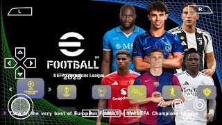 comment télécharger eFootball PES 2025 PPSSPP Download New no texture no savedata en wolof😱 [upl. by Nueormahc]