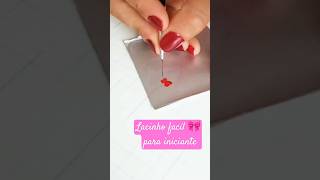 Como fazer adesivos de unha laço 🎀 shortsvideo artes unha lacosdefita [upl. by Eceer]