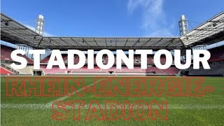 Stadiontour RheinEnergieSTADION Müngersdorfer Stadion des 1 FC Köln [upl. by Margarette]