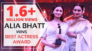 Alia Bhatt bagged Best Actress Award at Dadasaheb Phalke International Film Festival Awards 2023 [upl. by Woothen]