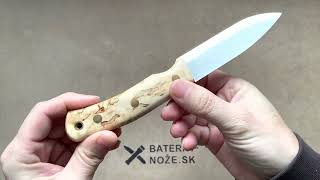 Casström No 10 Swedish Forest Knife Curly birch with firesteel 13128 [upl. by Enej366]