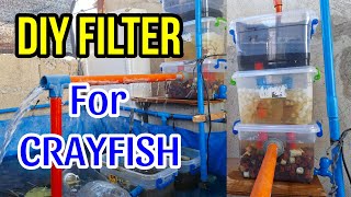 DIY filter for trapal pond  trickle filter  bucket filter [upl. by Eisenstark]