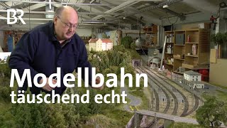 Modellbahnen von Josef Brandl Täuschend echt  Zwischen Spessart und Karwendel  Doku [upl. by Eibob434]