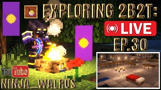 Exploring 2b2t LIVE ep 30  2012 ruins Cow Monument amp saving signs from a wither [upl. by Arutek411]