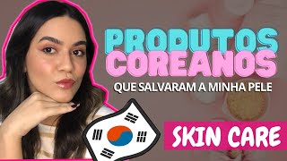 MEU TOP 5 PRODUTOS COREANOS DE SKIN CARE [upl. by Arlo151]